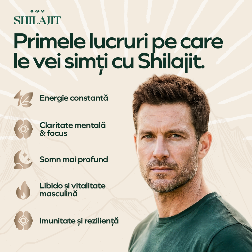 Shilajit, 120 capsule, Vedali — Energie & Claritate Naturală
