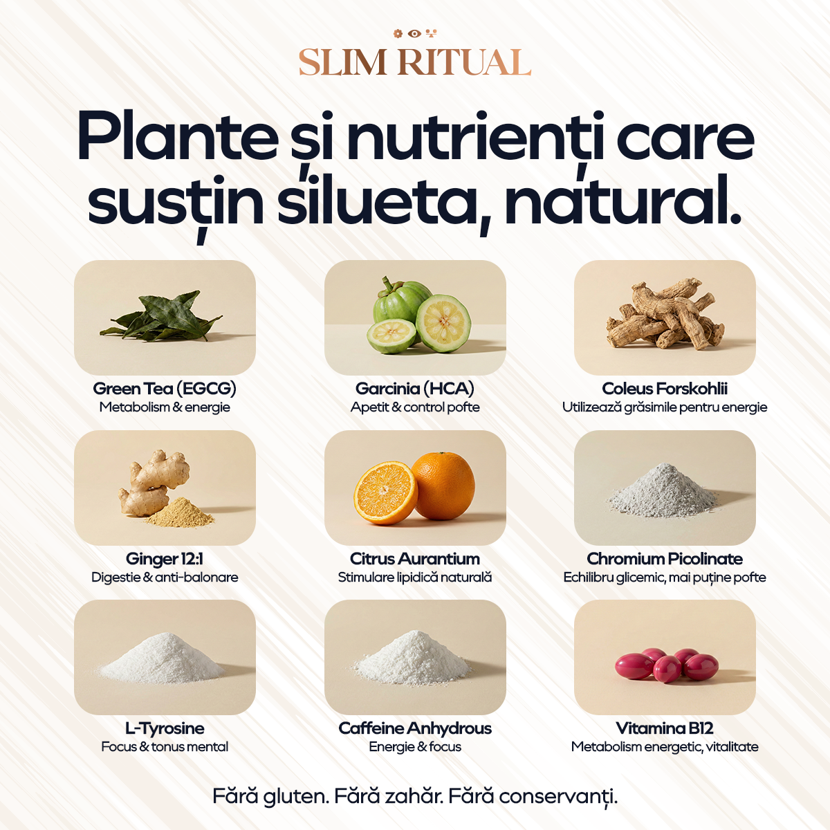 Slim Ritual, 120 capsule, Vedali — Control natural & Siluetă echilibrată