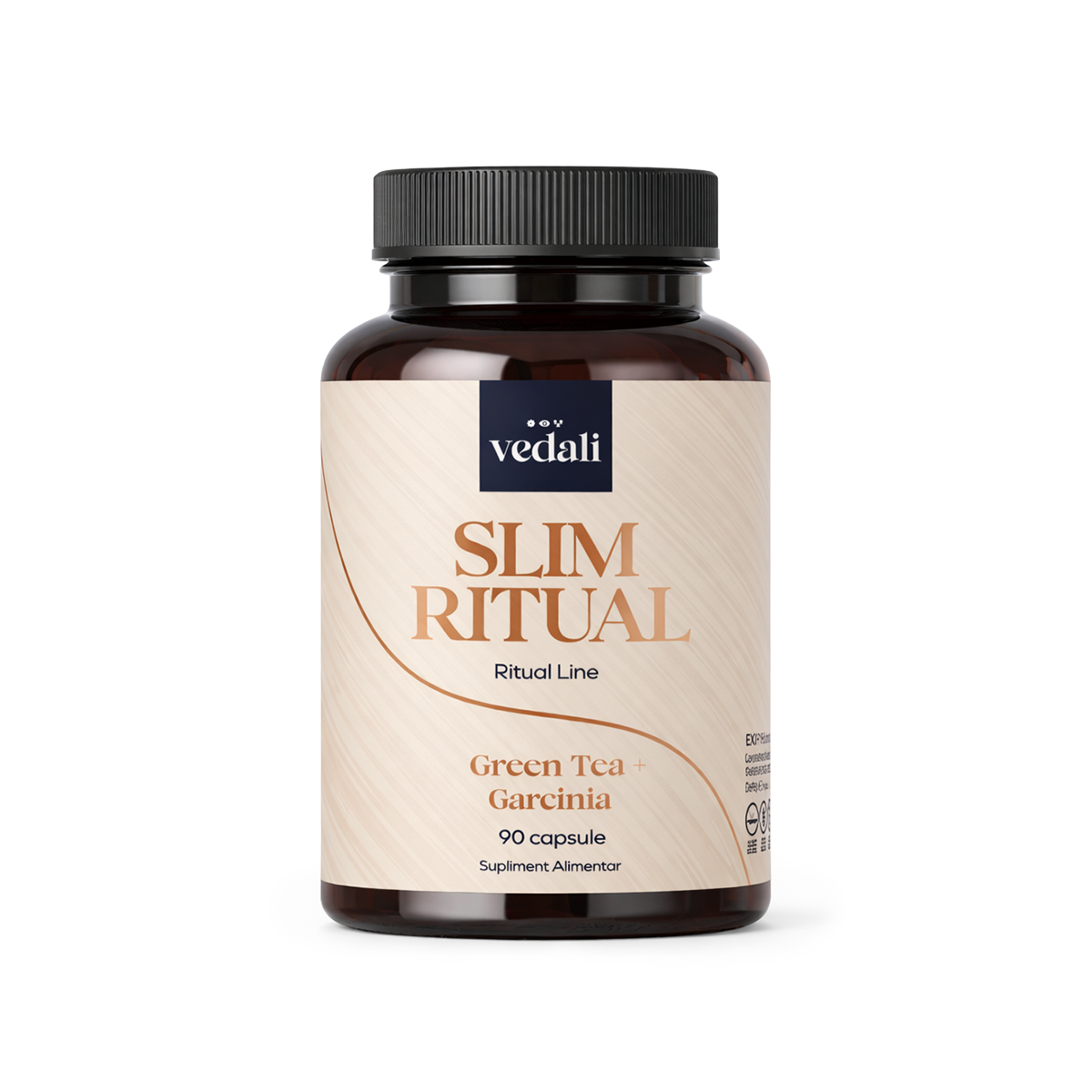 Slim Ritual, 120 capsule, Vedali — Control natural & Siluetă echilibrată