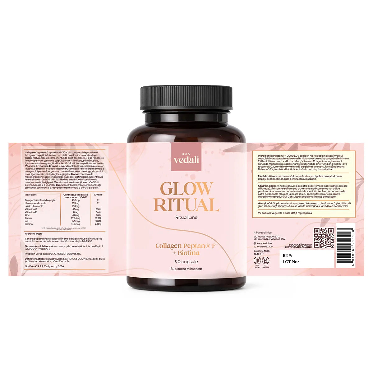 Eticheta completă Glow Ritual