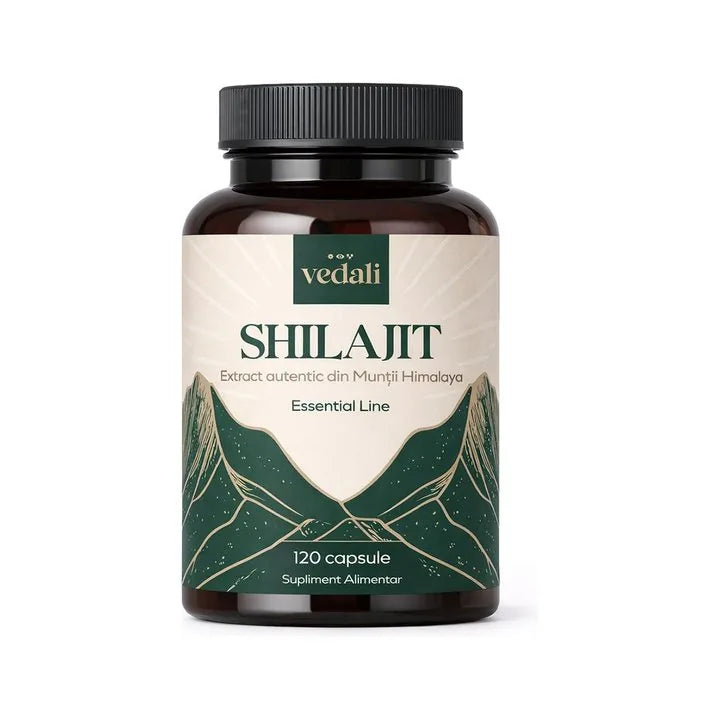 Shilajit — extract din Munții Himalaya, 120 de capsule
